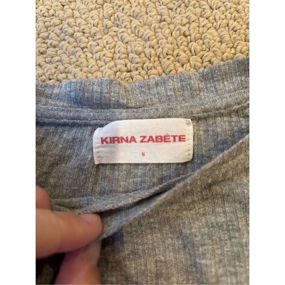 Kirna Zabête Exclusive Collection The Long Sleeve Ribbed Tee - Picture 3 of 5